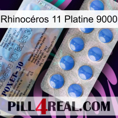 Rhinocéros 11 Platine 9000 39